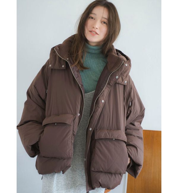 Ungrid「フードデザインダウン」|ダウン|