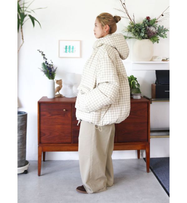 Ungrid「フードデザインダウン」|ダウン|