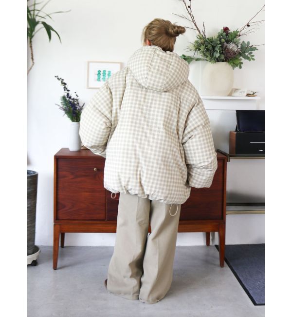 Ungrid「フードデザインダウン」|ダウン|