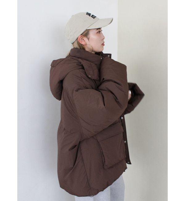 Ungrid「フードデザインダウン」|ダウン|