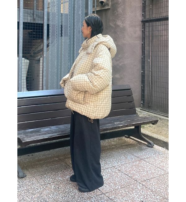 Ungrid「フードデザインダウン」|ダウン|