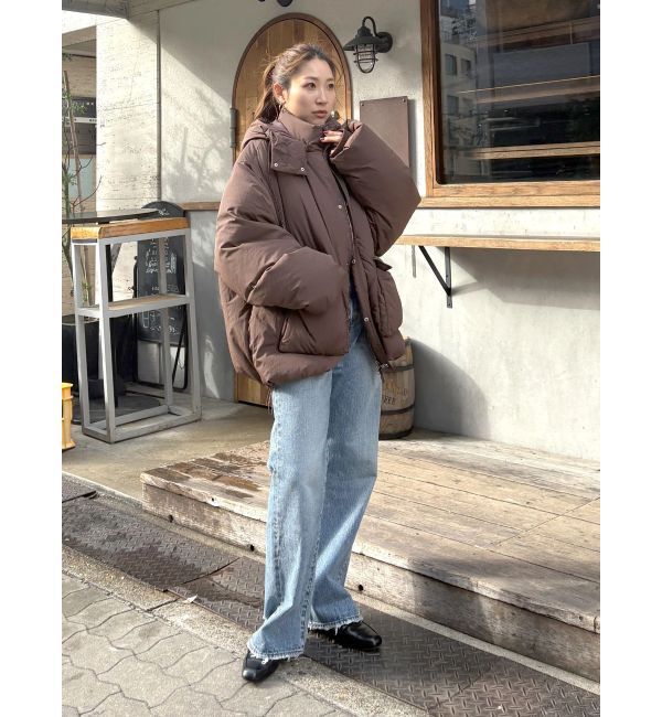 Ungrid「フードデザインダウン」|ダウン|