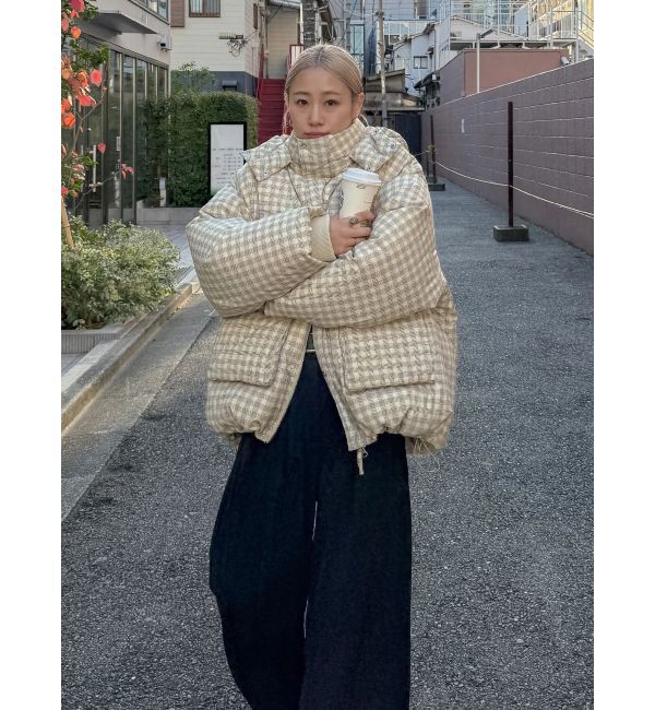 Ungrid「フードデザインダウン」|ダウン|