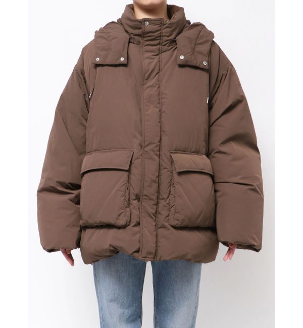 Ungrid「フードデザインダウン」|ダウン|