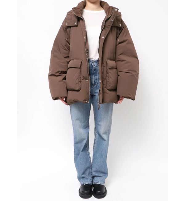 Ungrid「フードデザインダウン」|ダウン|