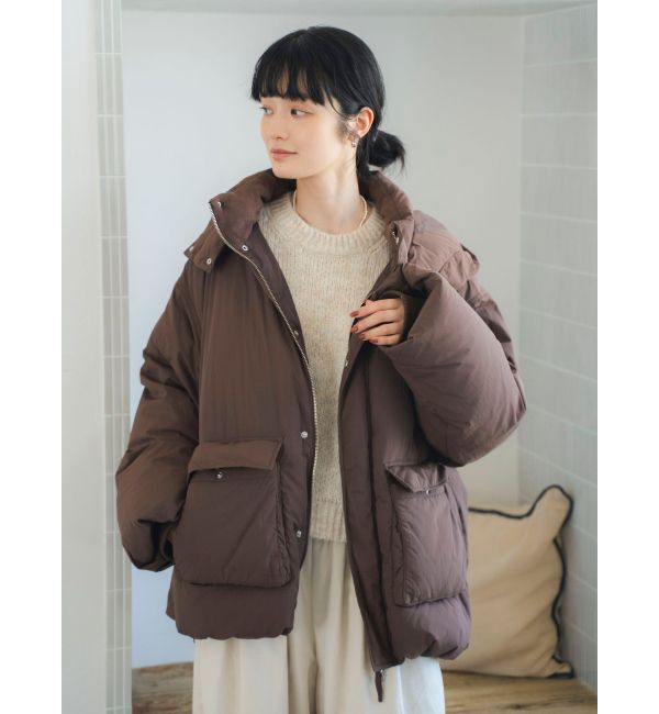 Ungrid「フードデザインダウン」|ダウン|