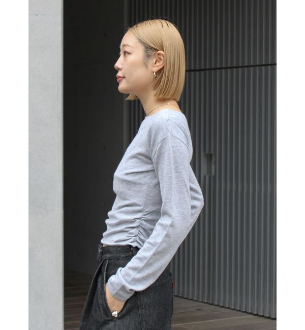 Ungrid「ギャザーデザインフィトニット」|ニット・セーター|