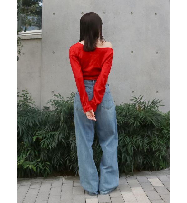 Ungrid「ギャザーデザインフィトニット」|ニット・セーター|