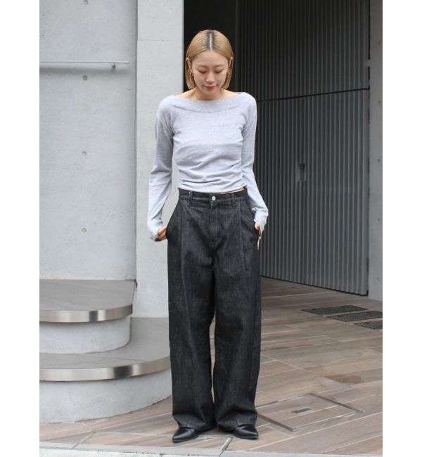 Ungrid「ギャザーデザインフィトニット」|ニット・セーター|