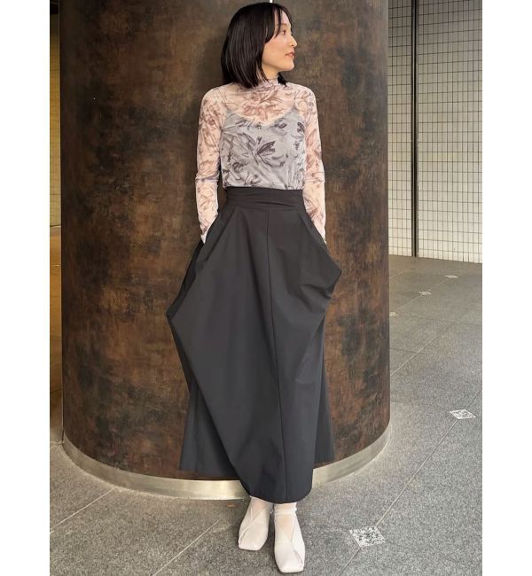 LAGUNAMOON「アシンメトリーコクーンスカート」|スカート|