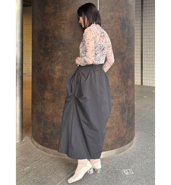 LAGUNAMOON「アシンメトリーコクーンスカート」|スカート|