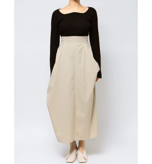 LAGUNAMOON「アシンメトリーコクーンスカート」|スカート|