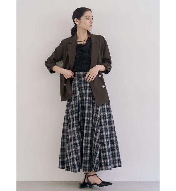 LAGUNAMOON「カットジャガードドレープブラウス」|シャツ・ブラウス|