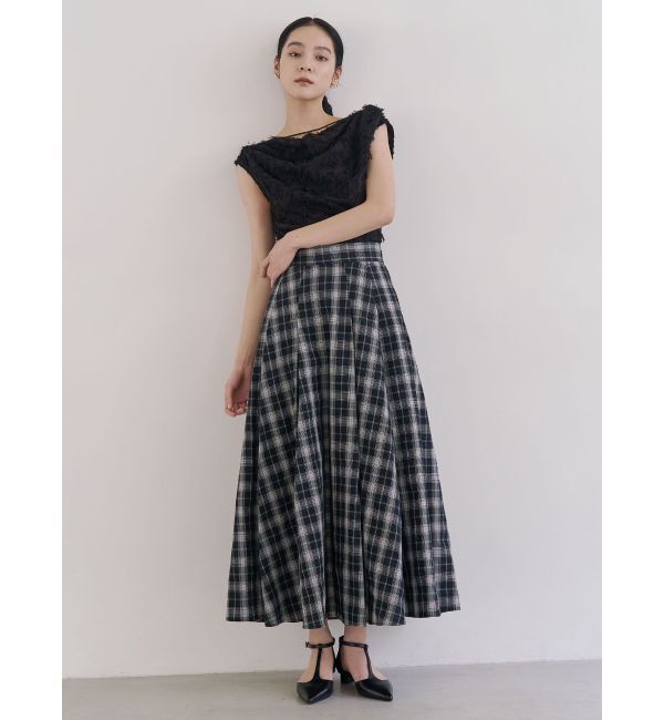 LAGUNAMOON「カットジャガードドレープブラウス」|シャツ・ブラウス|