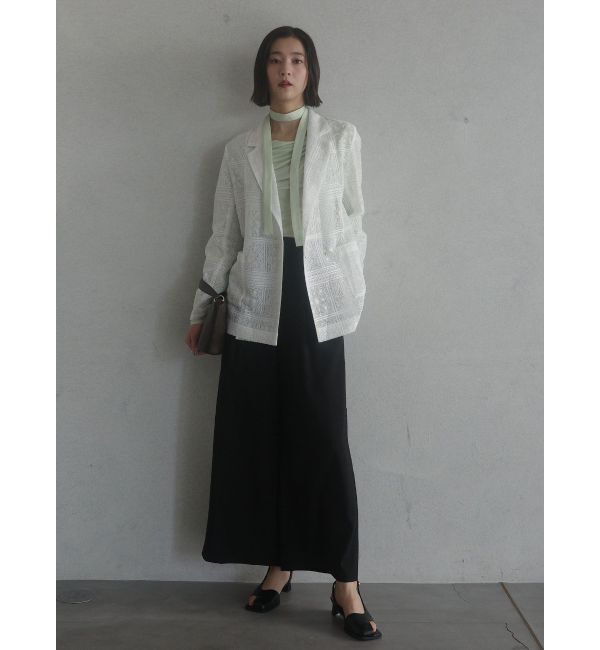 LAGUNAMOON「シンプルウエストデザインワイドパンツ」|その他|