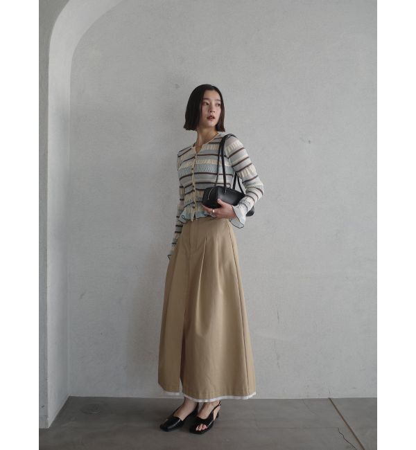 LAGUNAMOON「スリットチノスカート」|スカート|