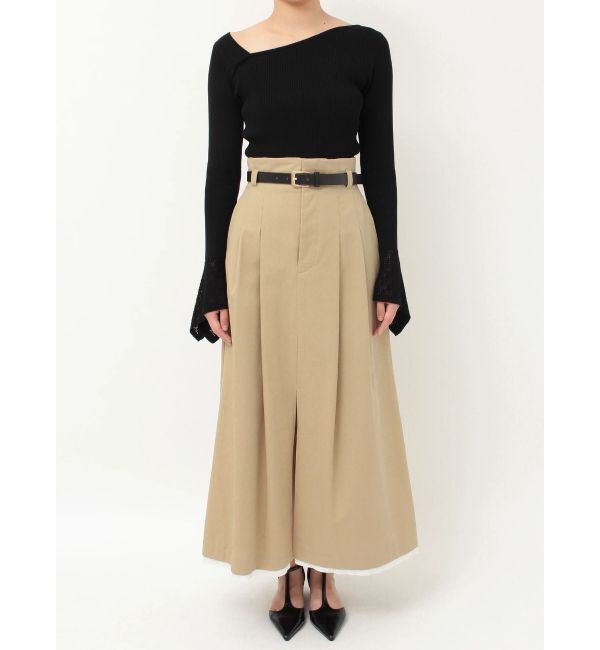 LAGUNAMOON「スリットチノスカート」|スカート|