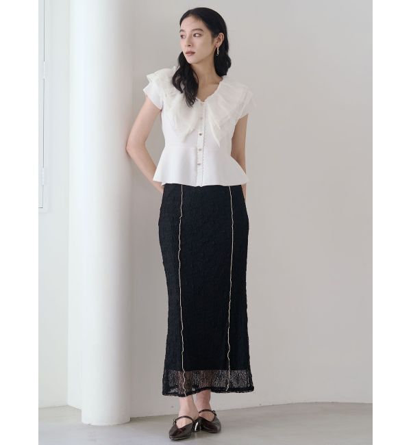 LAGUNAMOON「レースメローシアースカート」|スカート|