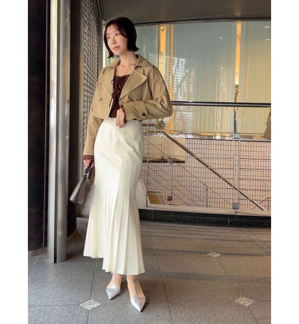 LAGUNAMOON「タックプリーツマーメイドスカート」|スカート|