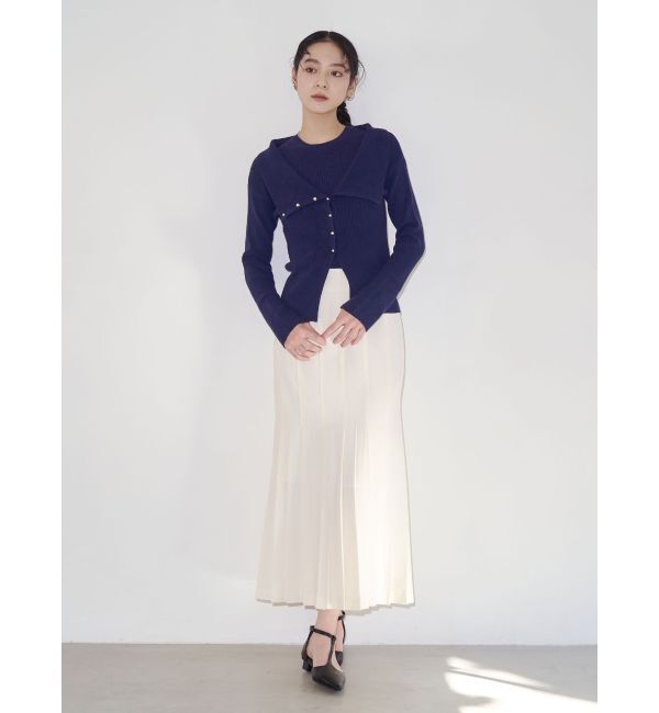 LAGUNAMOON「タックプリーツマーメイドスカート」|スカート|