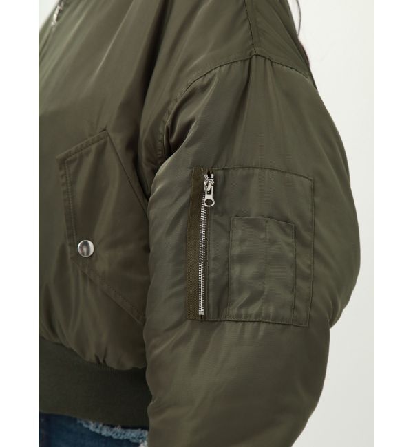 EVRIS「ボアリバーシブルMA-1」|ブルゾン・スタジャン|