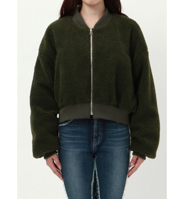 EVRIS「ボアリバーシブルMA-1」|ブルゾン・スタジャン|