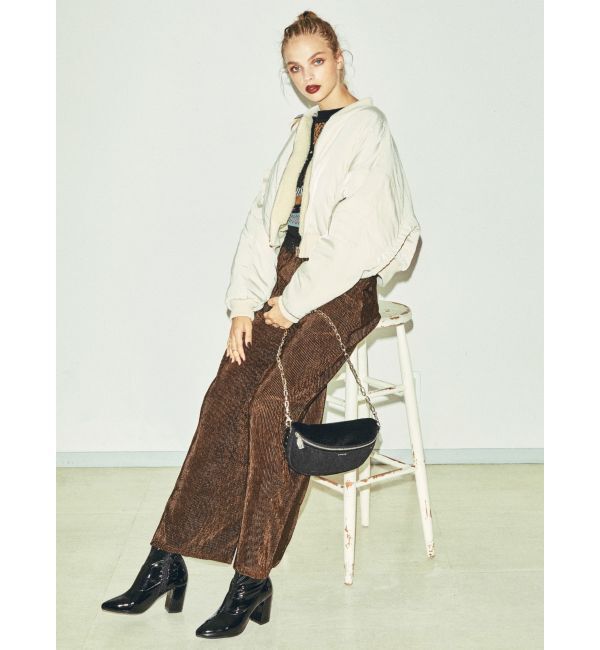 EVRIS「ボアリバーシブルMA-1」|ブルゾン・スタジャン|