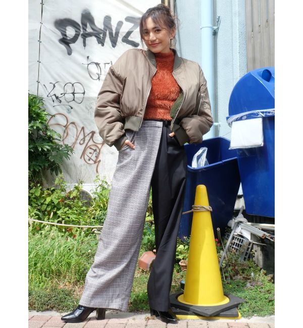 EVRIS「ボアリバーシブルMA-1」|ブルゾン・スタジャン|