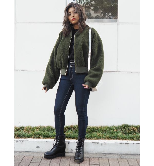 EVRIS「ボアリバーシブルMA-1」|ブルゾン・スタジャン|