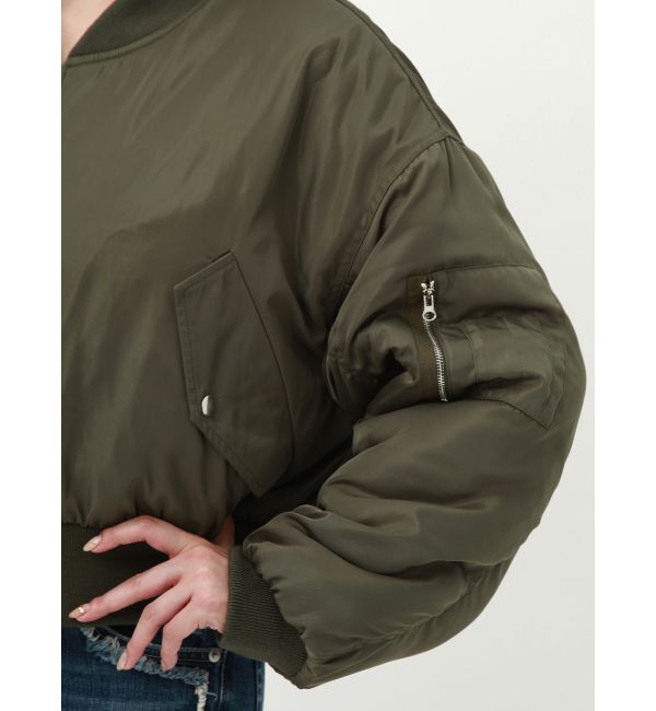 EVRIS「ボアリバーシブルMA-1」|ブルゾン・スタジャン|