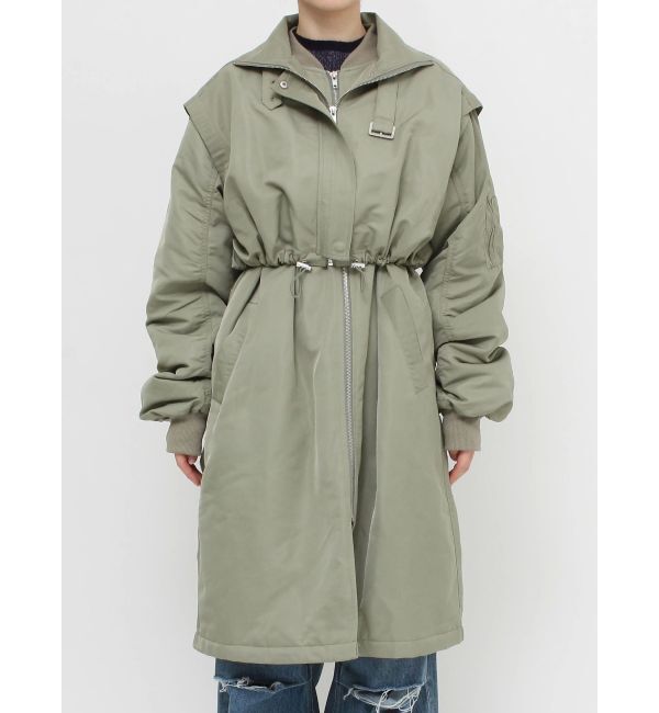 EVRIS「2WAYロングコート」|ミリタリー・モッズコート|