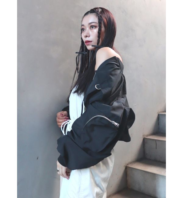 EVRIS「BIGポケットショートMA-1」|ブルゾン・スタジャン|