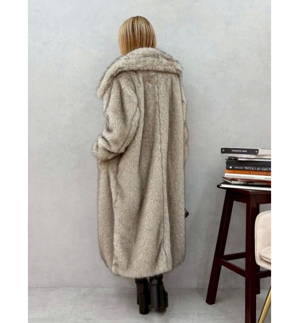 EVRIS「フェイクファーロングコート」|その他|