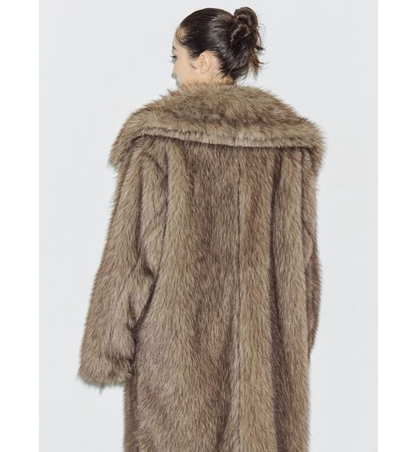 EVRIS「フェイクファーロングコート」|その他|