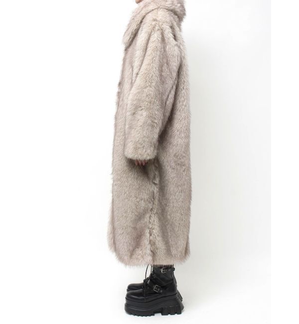 EVRIS「フェイクファーロングコート」|その他|