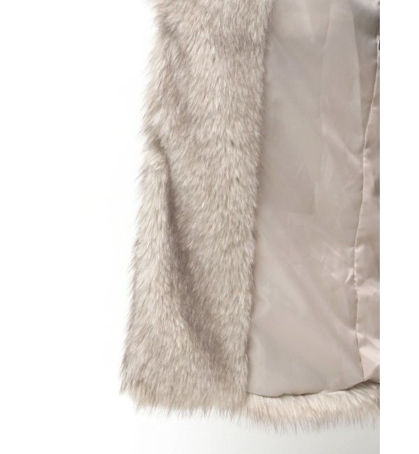 EVRIS「フェイクファーロングコート」|その他|