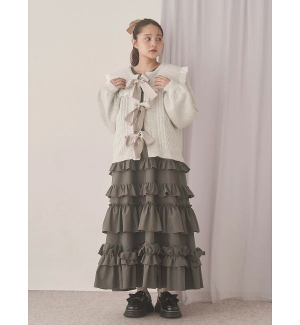 merry jenny「セーラーリボンカーディガン」|カーディガン|