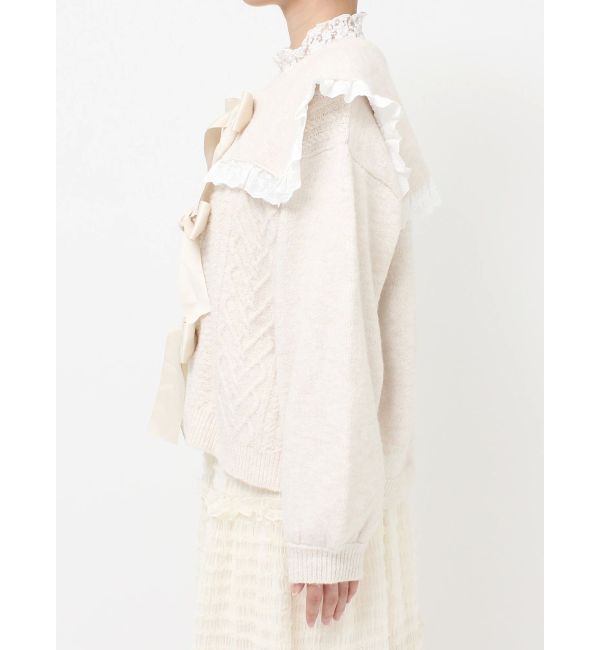 merry jenny「セーラーリボンカーディガン」|カーディガン|