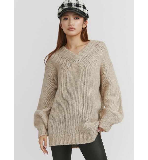 GYDA「フェイクレザーbrimキャスケット」|キャップ・キャスケット|