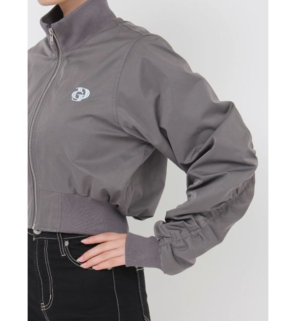 GYDA「GDハイネックショートブルゾン」|ブルゾン・スタジャン|