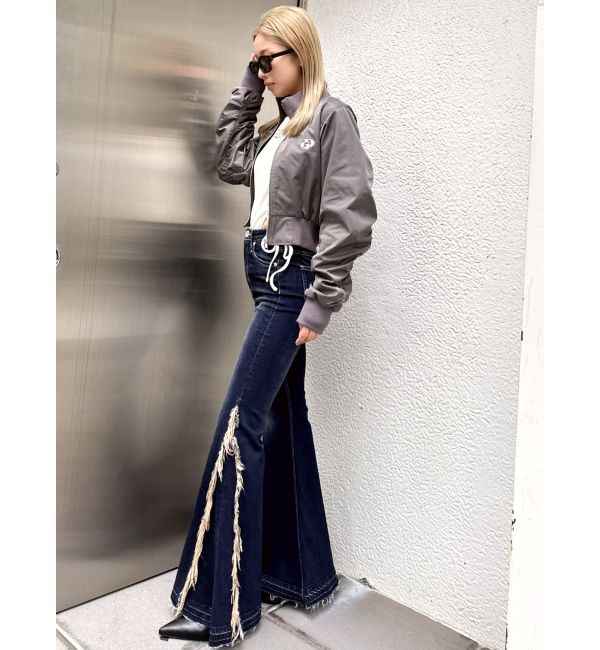 GYDA「GDハイネックショートブルゾン」|ブルゾン・スタジャン|