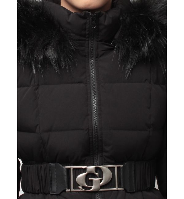 GYDA「GDベルト付きショートダウンコート」|ダウン|