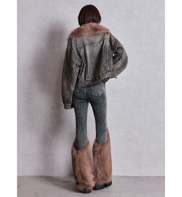 GYDA「2WAY ECO FURショートデニムGジャン」|その他|