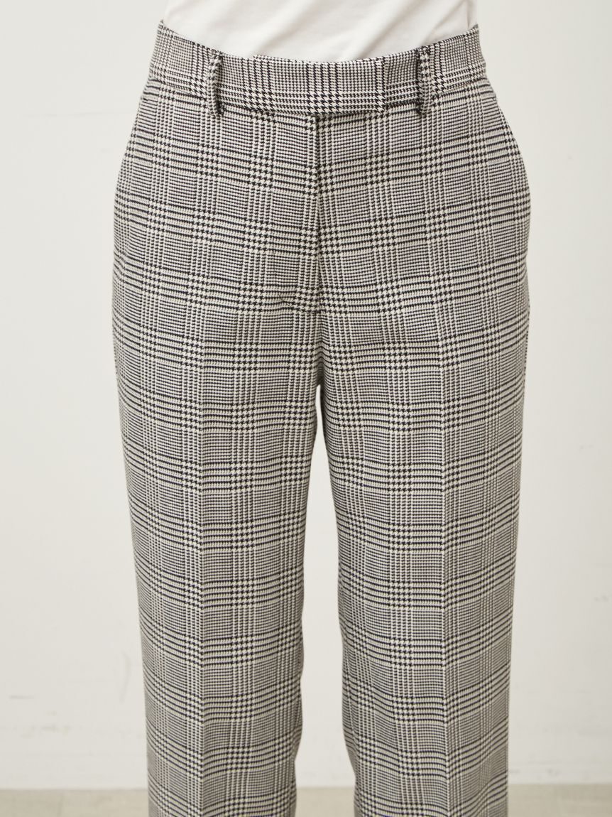 Mila Owen「【WEB限定カラー】後ろゴムセンタープレステーパードパンツ【ウォッシャブル】」|チノ|