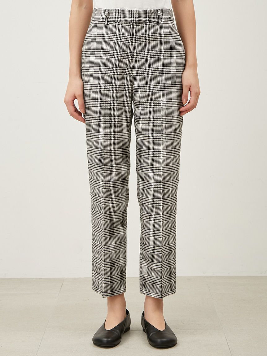 Mila Owen「【WEB限定カラー】後ろゴムセンタープレステーパードパンツ【ウォッシャブル】」|チノ|CHECK