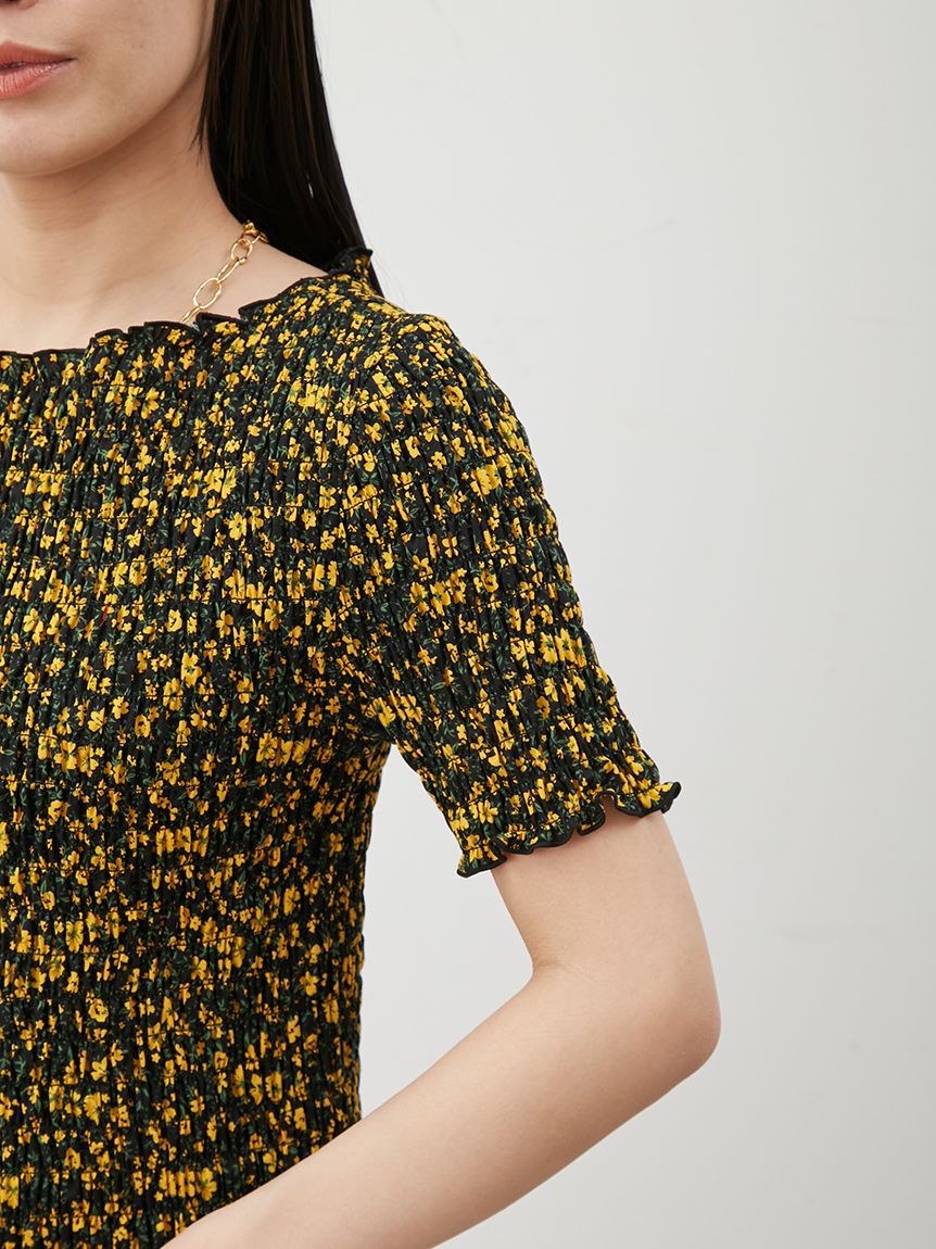 Mila Owen「シャーリングブラウス」|シャツ・ブラウス|