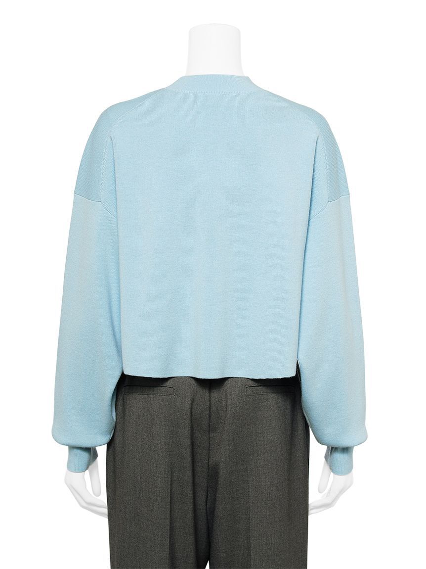 Mila Owen「クロップドクルーネックニット」|ニット・セーター|