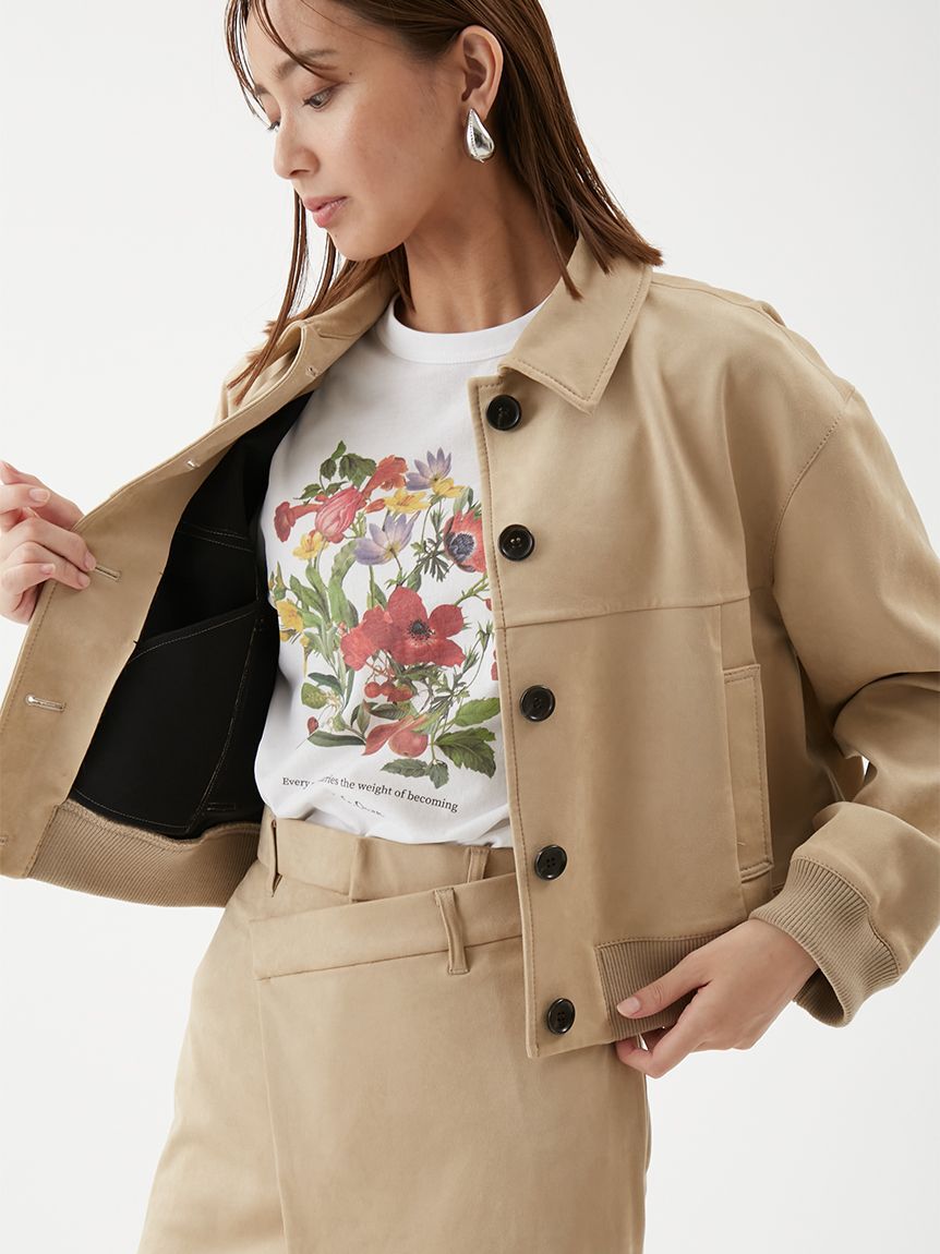 Mila Owen「ボタニカルグラフィックTシャツ」|Tシャツ・カットソー|