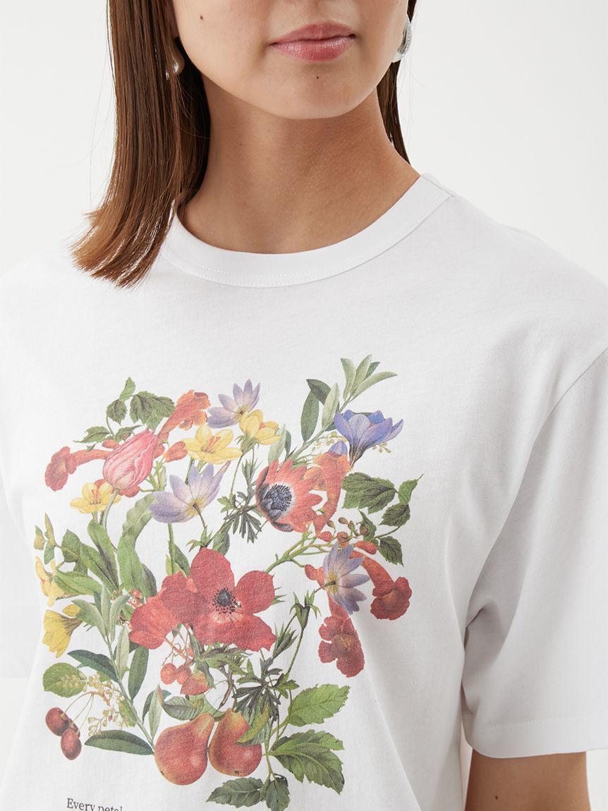 Mila Owen「ボタニカルグラフィックTシャツ」|Tシャツ・カットソー|