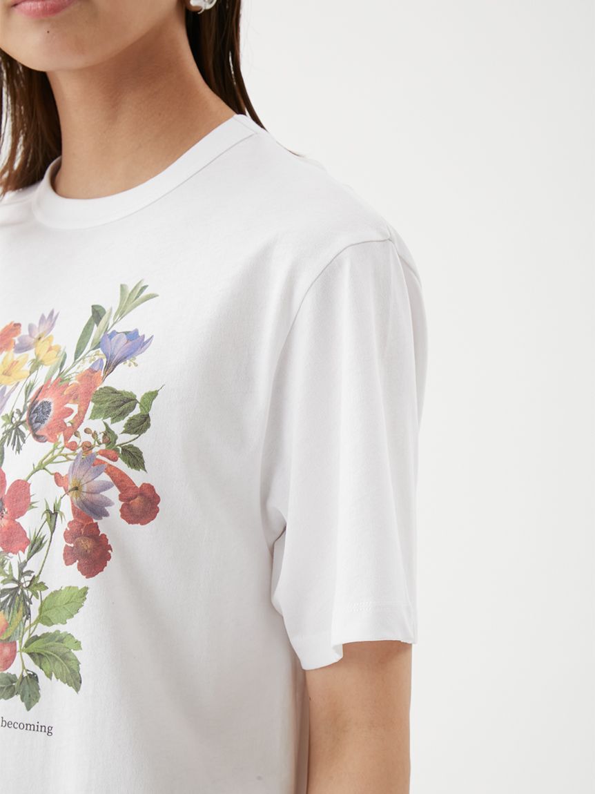 Mila Owen「ボタニカルグラフィックTシャツ」|Tシャツ・カットソー|